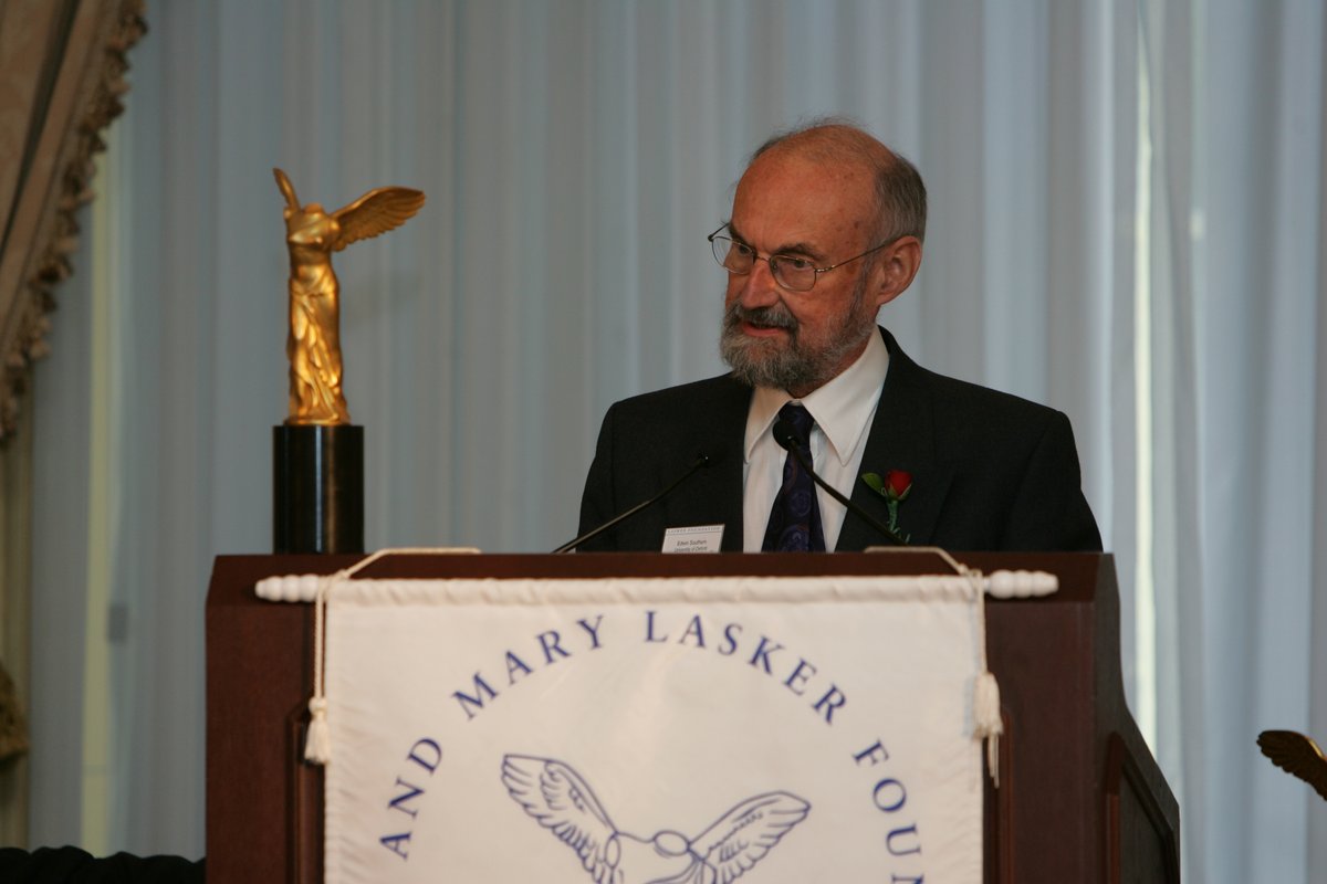 Edwin Southern accepting Award