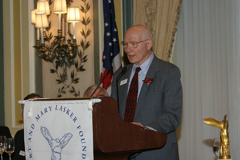Joseph G. Gall accepting award