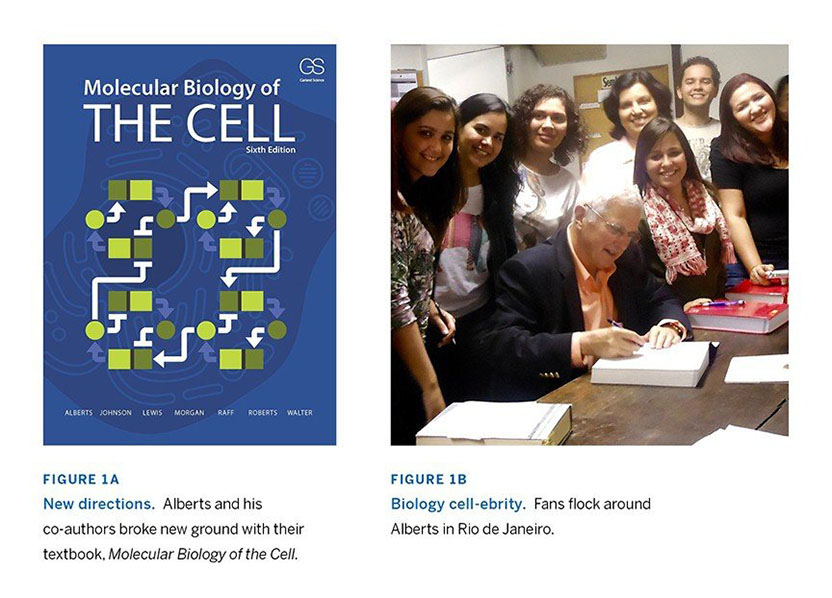 photo of molecular biology of the cell textbook 