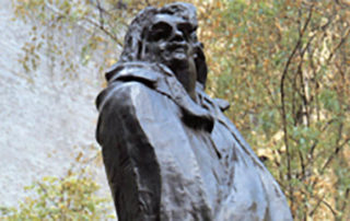 Balzac statue photo