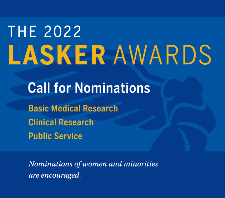 Lasker Nominations are open