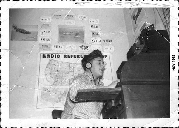 brown radio 1955