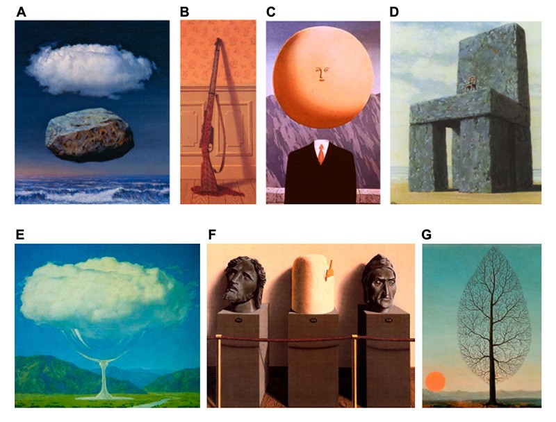 René Magritte illustrations