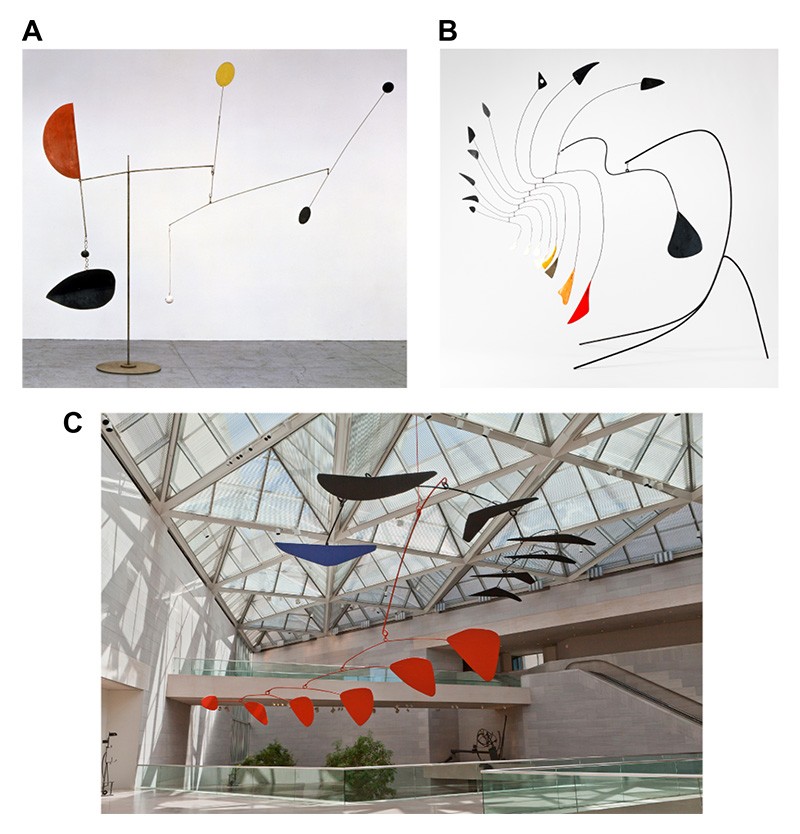 Examples of Alexander Calder’s mobile sculptures